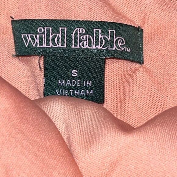 Wild Fable Womens‎  Crochet Lace Halter Dress Lined Slit Midi Multicolor Small - Picture 9 of 10